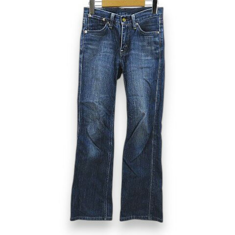 [중고] 리바이스 레드 루프 LEVI'S redloop RG517-29 0803 데님 팬츠 청바지 27 인치 청계 블루 부츠 컷 지퍼 플라이 일본제 스트레치 레이디스 [벡터 헌옷] 260604