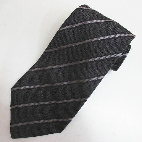 【中古】ドルチェ&ガッバーナ ドルガバ DOLCE&GABBANA Cravatta ストライプ柄 シル...