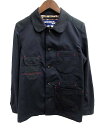 ジュンヤワタナベマン JUNYA WATANABE MAN COMME des GARCONS ジャケット 切替 コーデュロイ 紺 赤 XS AD2012 /TU メンズ 【中古】【ベクトル 古着】 171101 ブランド古着ベクトルプレミアム店