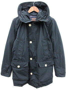 【3MJK】ウールリッチ WOOLRICH ダウンジャケット ARCTIC PARKA フード S 黒 /KH ●D メンズ 【中古】【ベクトル 古着】 190110 ブランド古着ベクトルプレミアム店