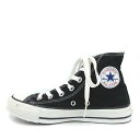 【中古】コンバース CONVERSE オールスター ALL STAR HI スニーカー シューズ ハイカット キャンバス 23cm 黒 白 M9160 /MF11 レディース 【ベクトル 古着】 210301