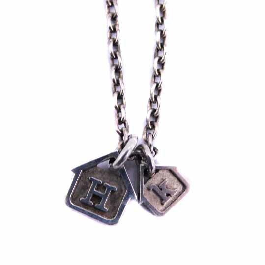 【中古】ジャムホームメイド JAM HOME MADE ネックレス ペンダント SV H K モチーフ シルバー /YI28 ●D ▲H レディース 【ベクトル 古着】 230427