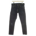 【中古】デニムバイヴァンキッシュ フラグメント DENIM BY VANQUISH FRAGMENT デニムパンツ VFP4050 Rigid Tapered Denim Pants 赤耳 テーパード 30 インディゴ /☆G メンズ 【ベクトル 古着】 230812