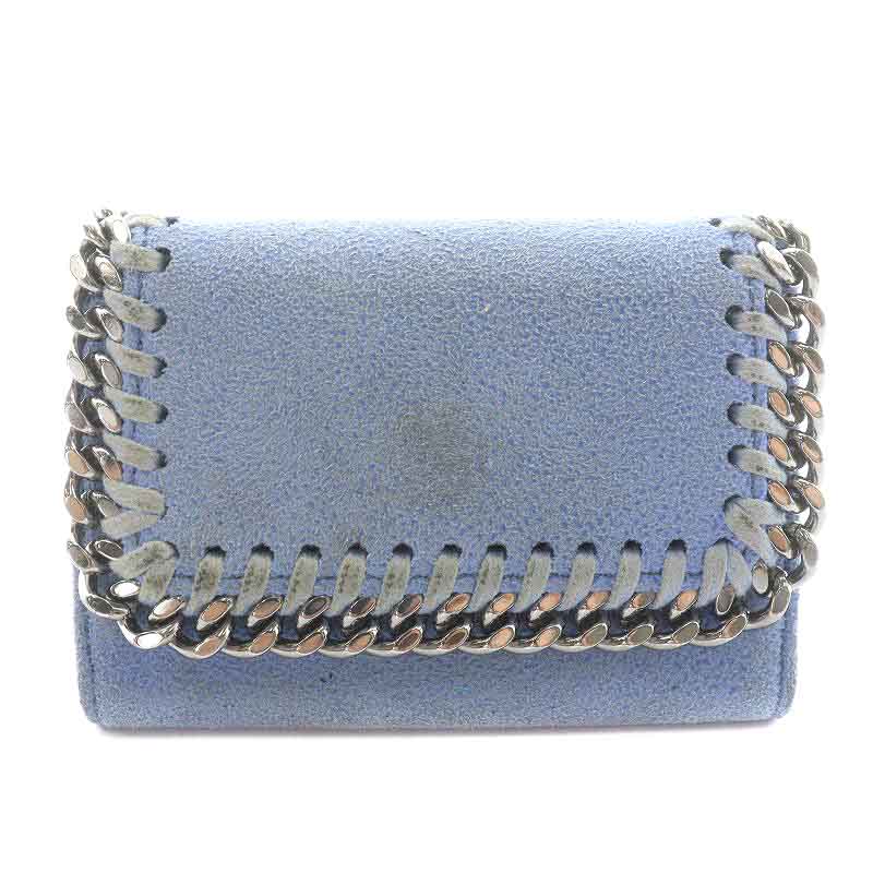 【中古】ステラマッカートニー STELLA McCARTNEY ファラベラ Falabella キーケース 3連 スエード チェーン 青 ブルー シルバー色 529340 /NW15 ■OF レディース 【ベクトル 古着】 230912ブランドステラマッカートニー STELLA McCARTNEY実寸サイズヨコ：10cm　タテ：7cm　マチ：2cm　　素材スエード フェイクレザー色青 ブルー シルバー色仕様キーフック×3 内ポケット×2 留め具ボタン状態表面と内側に全体的に薄汚れ(画像7)、キーフック部分に変色(画像8左)、内側に生地のひび割れ(画像8右)がございます。 また、キーフックが一つ欠品しております。 ※全体的に中古品としての使用感と上記のようなダメージがありますが、通常使用には支障のない商品です。掲載写真や記載内容をご確認いただき、ご理解の上ご購入ください。付属品なし備考品番 529340商品のお問い合わせの回答を休止しております。＊各商品ページの商品詳細等をご確認の上ご購入ください。【中古】ステラマッカートニー STELLA McCARTNEY ファラベラ Falabella キーケース 3連 スエード チェーン 青 ブルー シルバー色 529340 /NW15 ■OF レディース 【ベクトル 古着】 230912状態ランク　”B”詳細については、下記および「状態ランクについて」ページをご覧ください。未使用・新品の商品ほぼ新品同様の商品使用感が少なく、かなり状態の良い商品使用感はあるが、傷や汚れの少ない商品使用感の他、傷や汚れが見られる商品かなり大きな傷みがある難あり商品※S〜CランクはUSED品となりますので、使用感をご理解の上でご入札下さい。状態ランクについてinformationブランドステラマッカートニー STELLA McCARTNEY実寸サイズヨコ：10cm　タテ：7cm　マチ：2cm　　素材スエード フェイクレザー色青 ブルー シルバー色仕様キーフック×3 内ポケット×2 留め具ボタン状態表面と内側に全体的に薄汚れ(画像7)、キーフック部分に変色(画像8左)、内側に生地のひび割れ(画像8右)がございます。 また、キーフックが一つ欠品しております。 ※全体的に中古品としての使用感と上記のようなダメージがありますが、通常使用には支障のない商品です。掲載写真や記載内容をご確認いただき、ご理解の上ご購入ください。付属品なし備考品番 529340商品のお問い合わせの回答を休止しております。＊各商品ページの商品詳細等をご確認の上ご購入ください。本商品は一点物です他サイトや店舗にて販売している商品です。多少のお時間差にて欠品になることもございます。予めご了承頂ますようお願い致します。ベクトル・サイズガイドはこちらこの商品と同じブランドの商品を見る