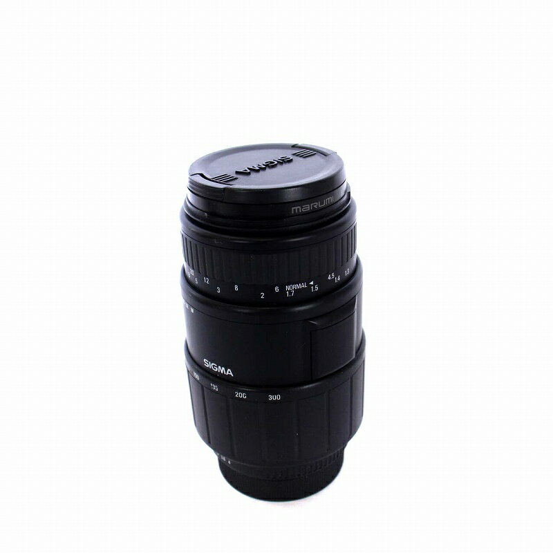 【中古】シグマ SIGMA 70-300 1=4-5.6 DLMACRO 58mm MC-NORMAL 一眼 交換レンズ 黒 ブラック /KH MC メンズ レディース 【ベクトル 古着】 231013