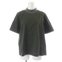 【中古】マルニ MARNI Tシャツ カットソー 半袖 44 XL カーキ /AT1 レディース 【ベクトル 古着】 231225