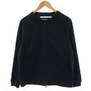 【中古】ホワイトマウンテニアリング White Mountaineering GORE WIND STOPPER ブルゾン ジャケット コットン 1 S 紺 ネイビー /AN35 メンズ 【ベクトル 古着】 240221