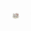 【中古】スワロフスキー SWAROVSKI サンリオ SANRIO ピアス 片耳用 ハローキティ クリスタル シルバー色 /YI25 レディース 【ベクトル 古着】 240325