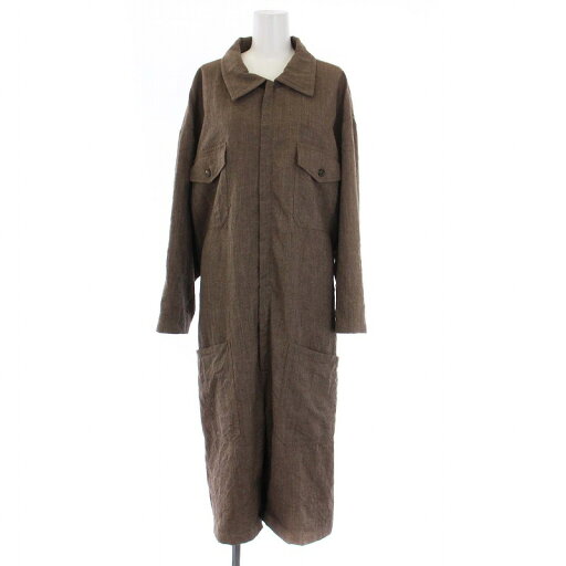 【中古】メゾンマルジェラ 1 Maison Margiela 1 22SS WOOL WORKWEAR JUMPSUIT ジャンプスーツ オールインワン 36 XS 茶 ブラウン S51FP0101 /KH ■GY33 レディース 【ベクトル 古着】 240313 【中古】メゾンマルジェラ 1 Maison Margiela 1 22SS WOOL WORKWEAR JUMPSUIT ジャンプスーツ オールインワン 36 XS 茶 ブラウン S51FP0101 /KH ■GY33 レディース 【ベクトル 古着】 240313