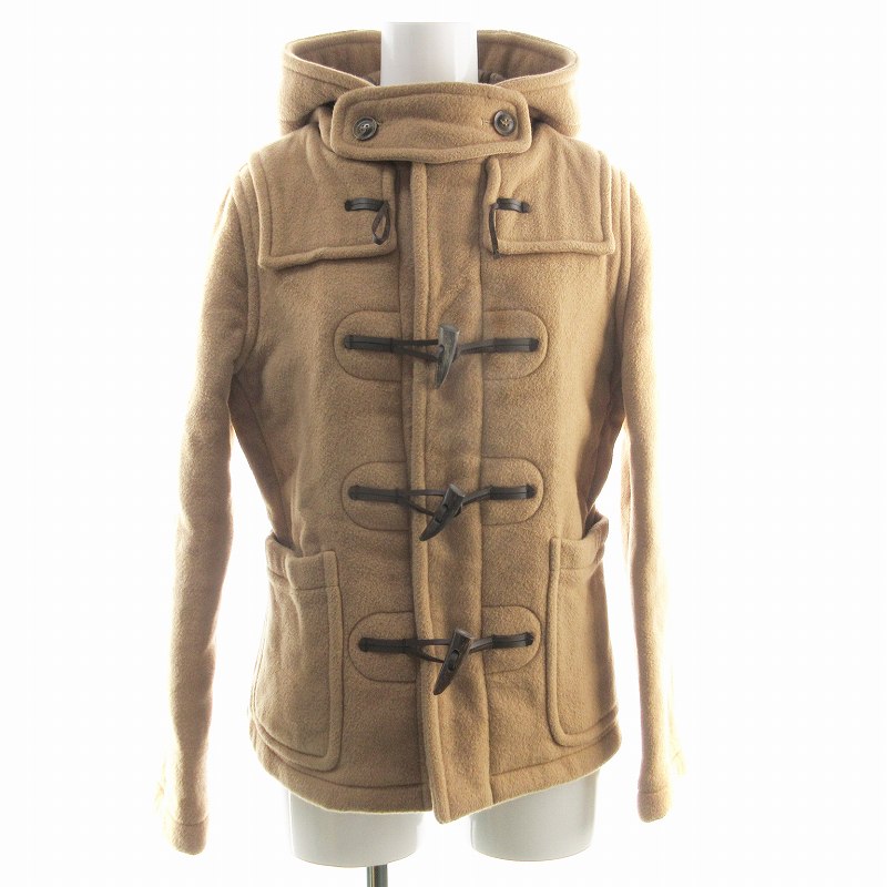 【中古】ロンドン トラディション LONDON TRADITION for SHIPS ダッフルコート ショート 34 茶 ブラウン /AI ■MA レディース 【ベクトル 古着】 240822表記サイズ34(XSサイズ相当)実寸サイズ肩幅...