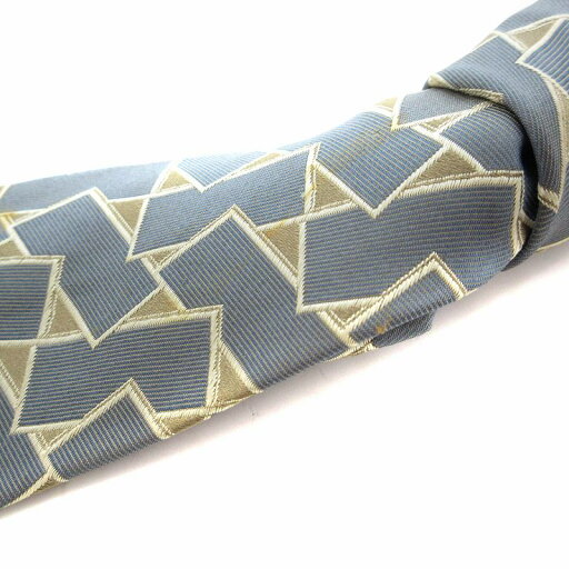 【中古】ドーメル DORMEUIL ネクタイ レギュラータイ グレー ゴールドカラー /TN 0910 ■GY99 メンズ 【ベクトル 古着】 240910 【中古】ドーメル DORMEUIL ネクタイ レギュラータイ グレー ゴールドカラー /TN 0910 ■GY99 メンズ 【ベクトル 古着】 240910
