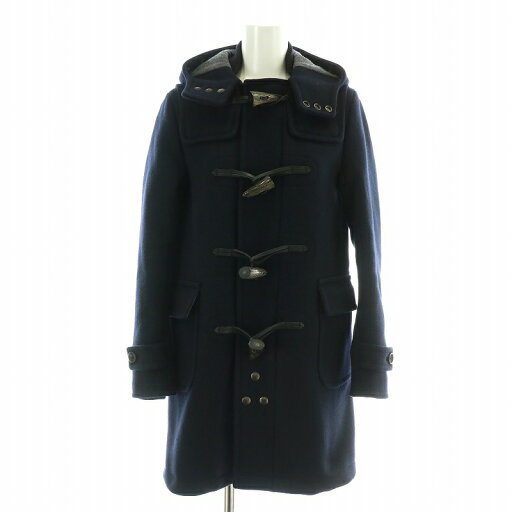 【中古】サイ ベーシックス SCYE BASICS ダッフルコート ロング フード トグルボタン 36 S 紺 ネイビー /NW22 レディース 【ベクトル 古着】 241005 【中古】サイ ベーシックス SCYE BASICS ダッフルコート ロング フード トグルボタン 36 S 紺 ネイビー /NW22 レディース 【ベクトル 古着】 241005