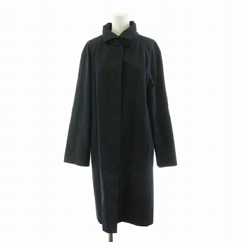 【中古】オールドイングランド OLD ENGLAND コート アウター ロング 36 M 黒 ブラック /NQ レディース 【ベクトル 古着】 241026