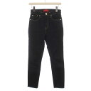 【中古】レッドカード RED CARD デニムパンツ ジーンズ スリム 23 S 紺 ネイビー 26303HRL /YM レディース 【ベクトル 古着】 241...
