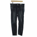 【中古】レッドカード RED CARD デニムパンツ ジーンズ ジーパン ウォッシュ加工 ボタンフライ 31 M インディゴ /RO メンズ 【ベクトル 古着】...