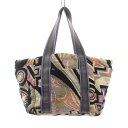 【中古】エミリオプッチ EMILIO PUCCI トートバッグ 総柄 マルチカラー /YM レディース 【ベクトル 古着】 250116