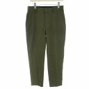 【中古】プラステ PLST スラックス ロングパンツ M カーキ /MM ■MA メンズ 【ベクトル 古着】 250120