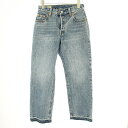 【中古】リーバイスプレミアム Levis PReMIUM 501 '90s ビンテージ デニム ジーンズ ジーパン W23 L26 青 /MM レディース 【ベ...
