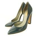 【中古】リードクラッコフ REED KRAKOFF パンプス レザー 35.5 紺 /MM ■OF レディース 【ベクトル 古着】 250127(4)