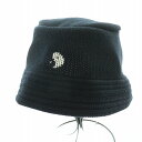 【中古】ウーシン UUSIN バケットハット バケハ 帽子 ニット 紺 ネイビー /BB ■AD ■OF レディース 【ベクトル 古着】 250131