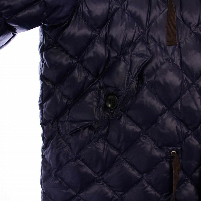 【中古】アンダーカバー UNDERCOVER 12AW サイコカラー期 ダウンジャケット アウター フーディ コヨーテファー 2 パープル J4304-1 /KH メンズ 【ベクトル 古着】 250217