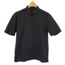 【中古】シップス SHIPS ボタンダウン カノコ ポロシャツ ドット 半袖 S 紺 ネイビー 112-22-0027 /DK ■MA メンズ 【ベクトル 古着】 250219(4)