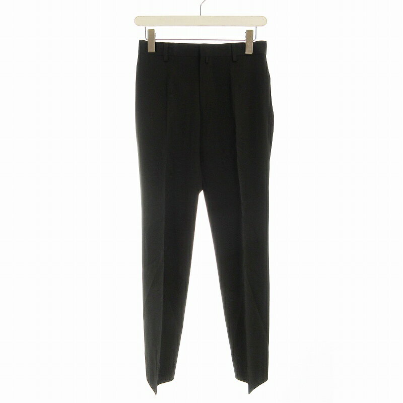 【中古】コムサメン COMME CA MEN テーパードパンツ センタープレス 44 黒 ブラック 0701FU02A ■MA /EE メンズ 【ベクトル 古着】 250218