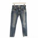 【中古】レッドカード RED CARD Anniversary 25th デニムパンツ ジーンズ ダメージ加工 22 青 ブルー 71506 /EE レディース...