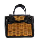 【中古】エバゴス EBAGOS 24AW NO.55 BIRD JOURNEY オイルショルダー ベルトバッグ 紅籐 スタイリストバッグ かごバッグ ハンドバッ...