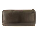 【中古】ヒロフ HIROFU Patina 長財布 ウォレット レザー 茶 /MM レディース 【ベクトル 古着】 250330