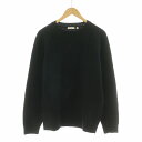 【中古】ドレステリア DRESSTERIOR アラン柄クルーネックニット セーター プルオーバー L ブラック 086-15009 /NQ メンズ 【ベクトル ...