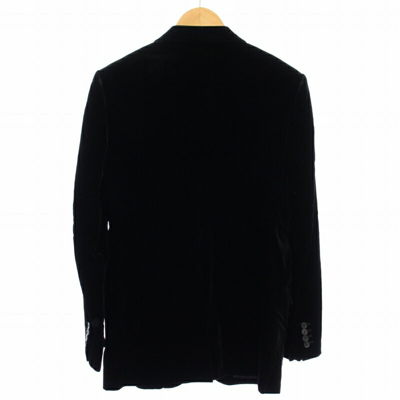 【中古】キャサリンハムネット KATHARINE HAMNETT スーツ テーラードジャケット ベスト パンツ スラックス 3点セット L XL 黒 /TK メンズ 【ベクトル 古着】 250414