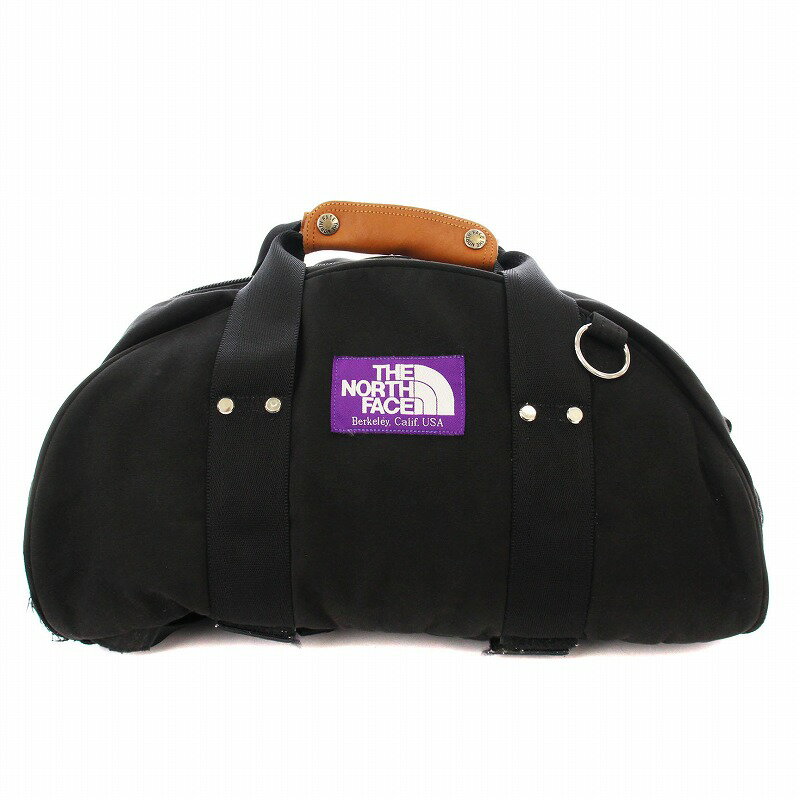 【中古】ノースフェイス パープルレーベル THE NORTH FACE PURPLE LABEL NN7508N パラクロス 3WAY ダッフルバッグ ボストンバッグ リュック 黒 ブラック /☆G メンズ 【ベクトル 古着】 250423
