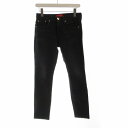 【中古】レッドカード RED CARD デニムパンツ ジーンズ ジーパン USED加工 22 黒 ブラック 44403 /RO レディース 【ベクトル 古着】 ...