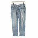 【中古】レッドカード RED CARD Anniversary 20th デニムパンツ ジーパン ジーンズ ウォッシュ加工 25 青 ブルー 64503 /RO...