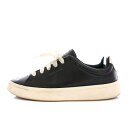 【中古】コールハーン COLE HAAN グランド クロスコートトラベラースニーカー ローカット シューズ 6B 黒 W26721 /YM レディース 【ベクト...