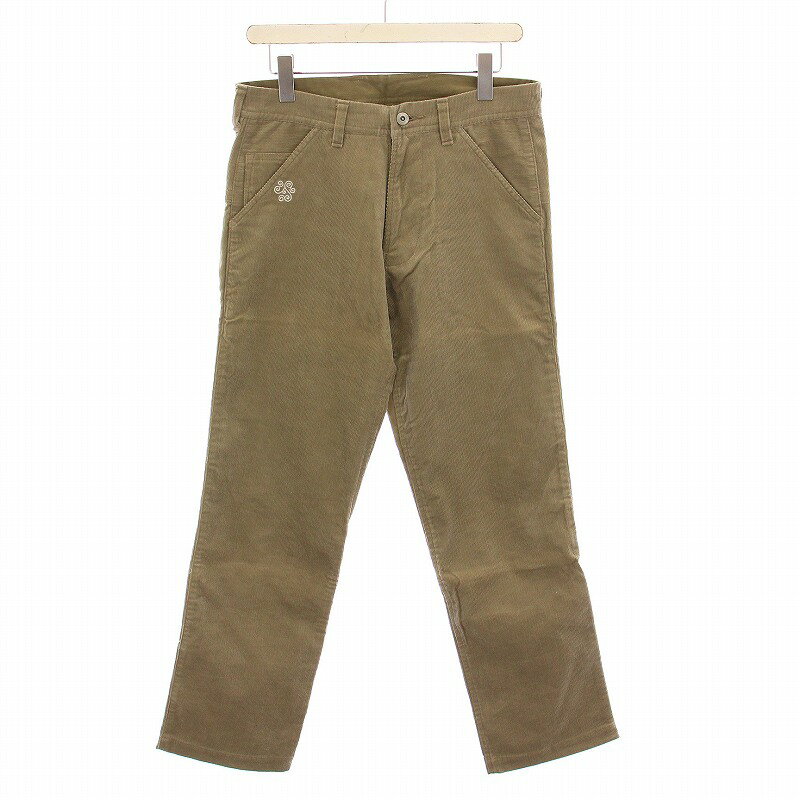 【中古】レミーラ REMILLA コーデュロイ パンツ ストレート M ベージュ カーキ /YM メンズ 【ベクトル 古着】 250502