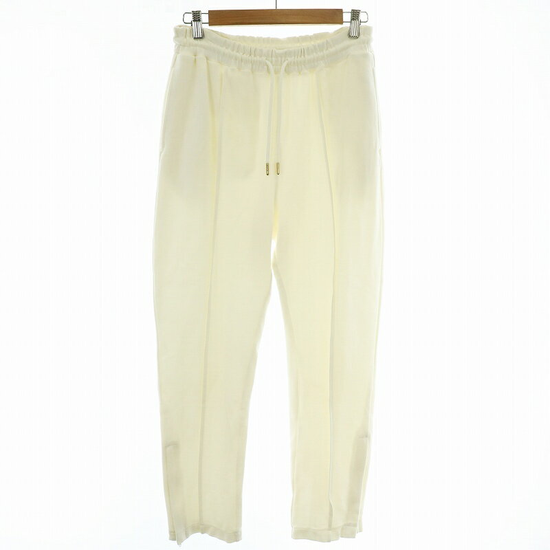 【中古】ダブルシージェイ WCJ イージーパンツ テーパードパンツ F 白 ホワイト WCJ-TC-065 /HN レディース 【ベクトル 古着】 250509