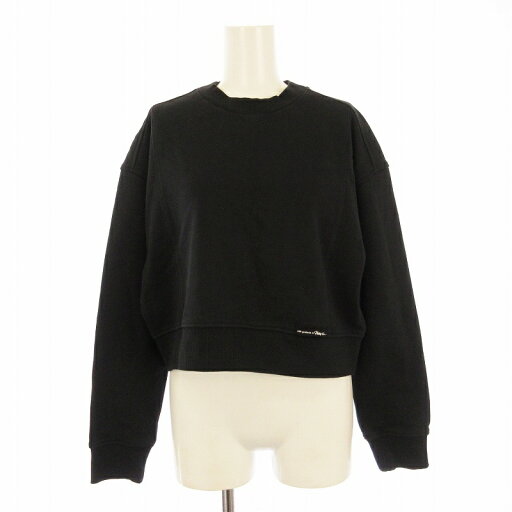 【中古】3.1 フィリップリム 3.1 phillip lim スウェット トレーナー 長袖 S 黒 ブラック 114776 /EE レディース 【ベクトル 古着】 250515 【中古】3.1 フィリップリム 3.1 phillip lim スウェット トレーナー 長袖 S 黒 ブラック 114776 /EE レディース 【ベクトル 古着】 250515