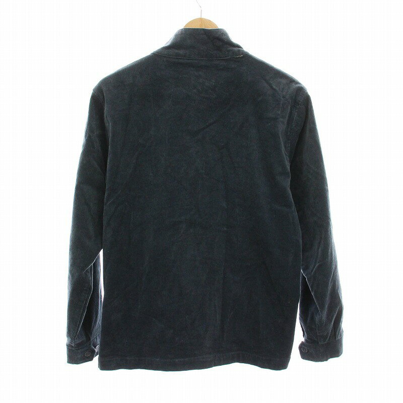 【中古】木梨サイクル KINASHI CYCLE コーデュロイジャケット ジップアップ M ブルー /YM メンズ 【ベクトル 古着】 250728