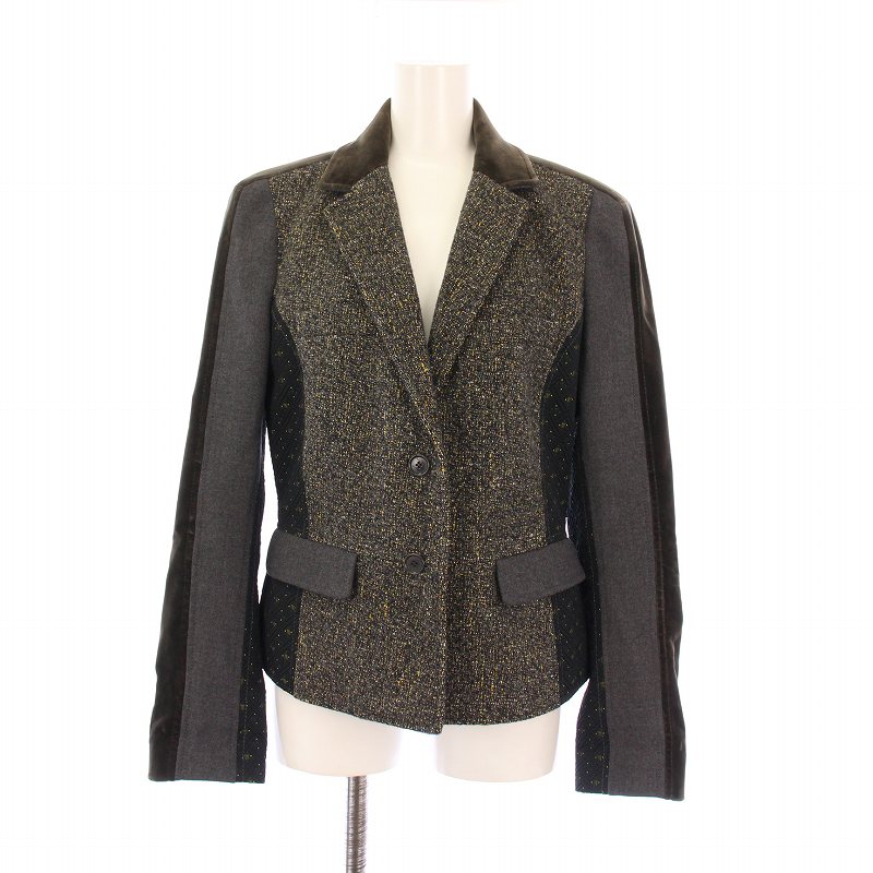 ETRO 多色 ツイード テーラードジャケット 新品未使用♡ 楽天市場】ツイード ジャケット(ブランドエトロ)(レディース
