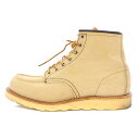 【中古】レッドウィング REDWING 6inch Classic Moc 6インチクラシックモック ハンティングブーツ ショート スエード 厚底 US7.5 ...