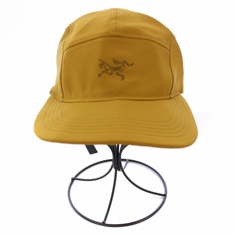 【中古】アークテリクス ARC'TERYX CALDIUM 5 PANEL HAT キャップ 帽子 ロゴ F 黄 X000006984 /BM メンズ 【ベクトル 古着】 250605