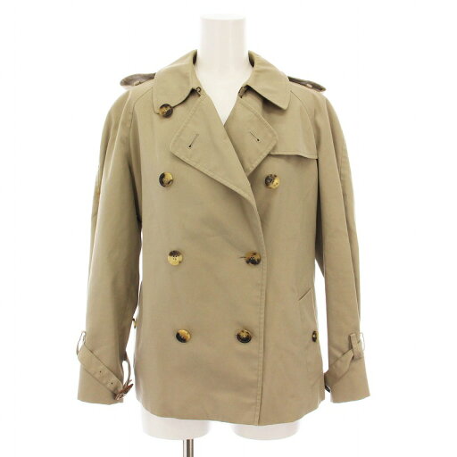 【中古】アレキサンダーマックイーン ALEXANDER MCQUEEN トレンチコート ショート丈 アウター 38 ベージュ 222719 /YM レディース 【ベクトル 古着】 250612 【中古】アレキサンダーマックイーン ALEXANDER MCQUEEN トレンチコート ショート丈 アウター 38 ベージュ 222719 /YM レディース 【ベクトル 古着】 250612