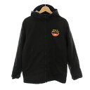 【中古】ステラマッカートニー STELLA McCARTNEY 中綿ジャケット 裏地総柄 ジップアップ アウター 14歳 黒 /YM キッズ 【ベクトル 古着】...