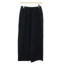 【中古】エンフォルド ENFOLD 22AW ストレートセミワイドトラウザーズ STRAIGHT SEMI-WIDE TROUSERS イージーパンツ 38 紺 ネイビー 300FA231-2400 /YT レディース 【ベクトル 古着】 250606