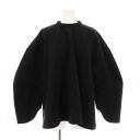【中古】エンフォルド ENFOLD VASE PULLOVER スウェット トレーナー 長袖 38 黒 300GS980-0790 /YM レディース 【ベクト...