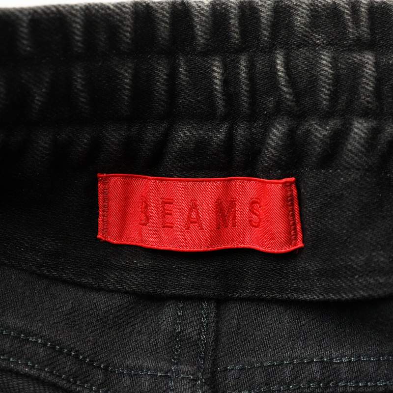 【中古】ビームス BEAMS RED CARD デニムパンツ ジーンズ ジーパン イージーパンツ 30 黒 ブラック B79861ZE /AN27 メンズ 【ベクトル 古着】 250616