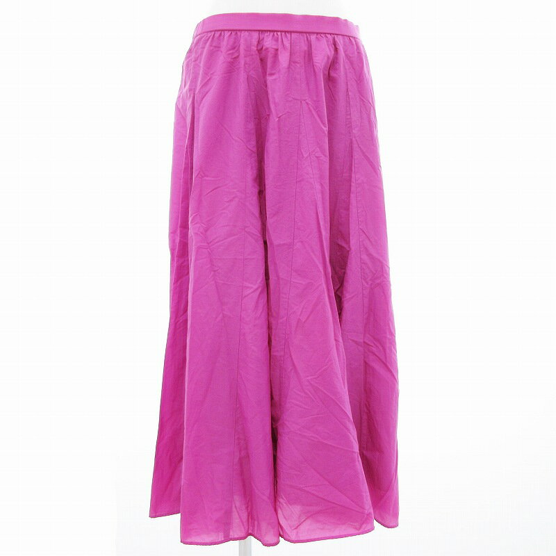 【中古】スピック&スパン Spick&Span フレアスカート ミモレ ロング 38 紫 パープル /OU レディース 【ベクトル 古着】 250728