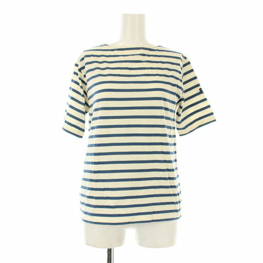 【中古】セントジェームス SAINT JAMES ウェッソン カットソー Tシャツ 半袖 ボーダー柄 白 ホワイト 青 ブルー 3617-343-2869 /OR レディース 【ベクトル 古着】 250707 【中古】セントジェームス SAINT JAMES ウェッソン カットソー Tシャツ 半袖 ボーダー柄 白 ホワイト 青 ブルー 3617-343-2869 /OR レディース 【ベクトル 古着】 250707
